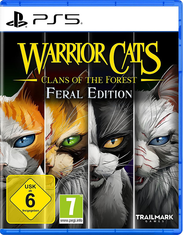Warrior Cats: Clans of the Forest Feral Edition Cover