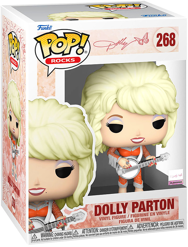 Dolly Parton POP! Rocks Vinyl Figur Cover