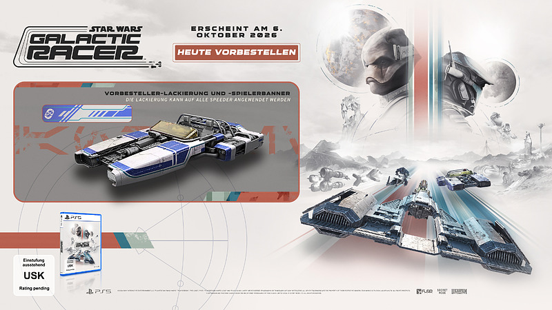 Star Wars: Galactic Racer (AT-PEGI) Rueckseite