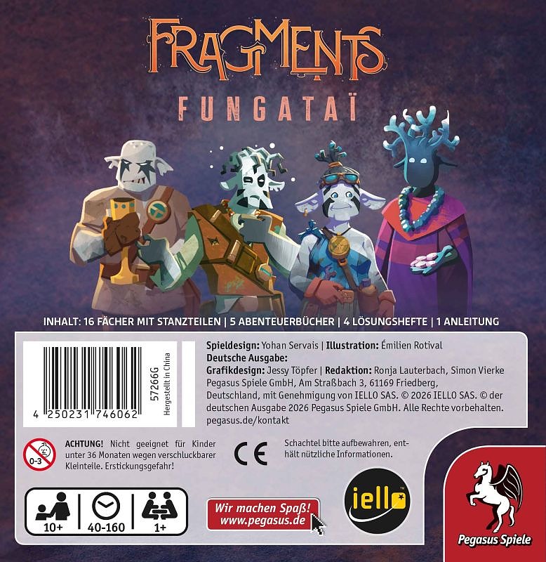 Fragments - Fungatai Rueckseite