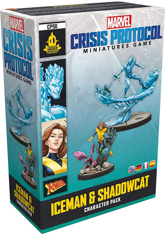 Marvel Crisis Pro: Iceman & Shadowcat Cover