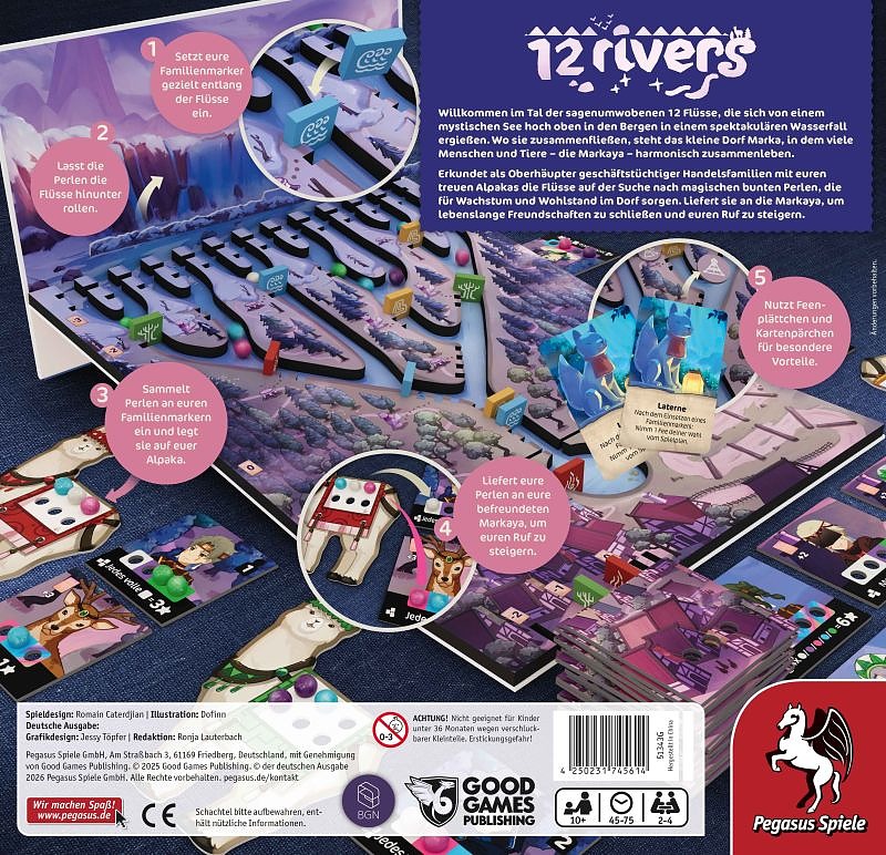 12 Rivers Rueckseite