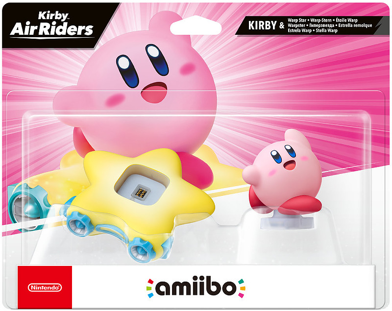 Nintendo Kirby & Warp-Stern Amiibo Cover