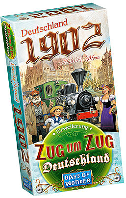 Zug um Zug - Deutschland : Deutschland 1902 Cover
