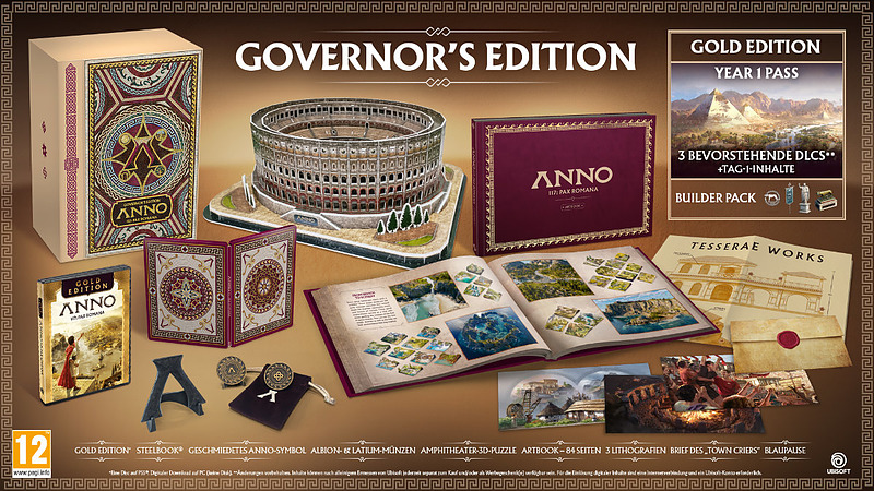 Anno 117: Pax Romana Governor´s Edition Cover