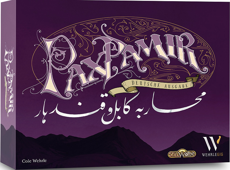 Pax Pamir 2.Auflage 1-5 Spieler, Spieldauer ca. 45-120 Minuten Cover