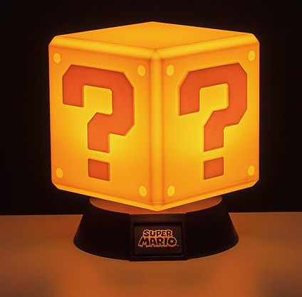 Super Mario 3D Lampe Fragezeichen-Block Cover