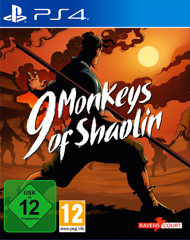 9 Monkeys of Shaolin Cover