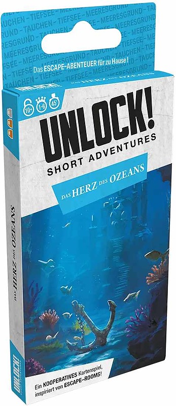 Unlock! Short Adventures: Das Herz des Ozeans Cover