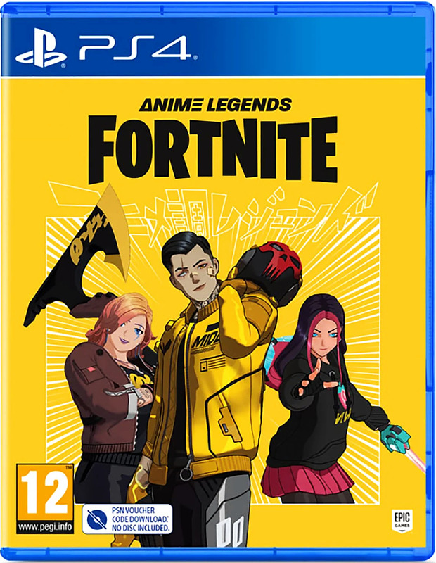 Fortnite: Anime Legends (PEGI) Cover