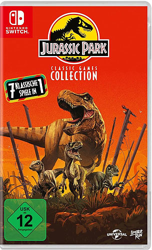 Jurassic Park Classic Games Collection Cover