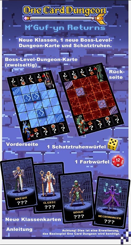 One Card Dungeon: M'Guf-yn Returns Cover