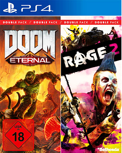 DOOM Eternal + Rage 2 Cover