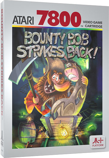 Bounty Bob Strikes Back Atari 7800+ (AT-PEGI) Cover