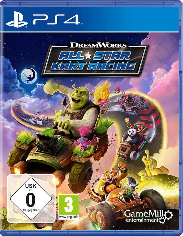 Dreamworks All-Star KartRacing Cover