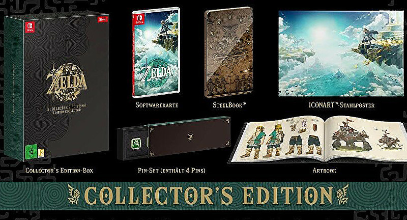 The Legend of Zelda: Tears of the Kingdom CE Rueckseite