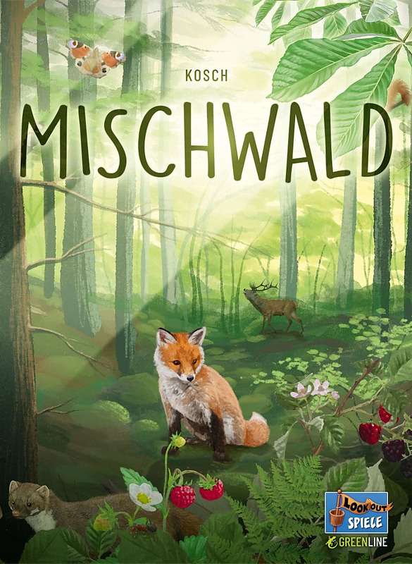 Mischwald 2-5 Spielende, Spieldauer ca. 60 Minuten Cover