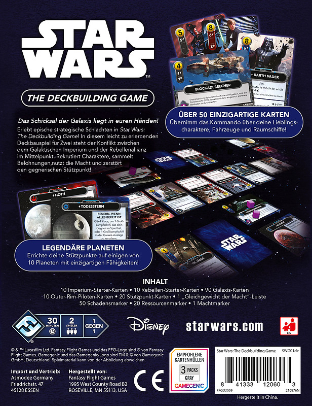 Star Wars: The Deckbuilding Game Rueckseite