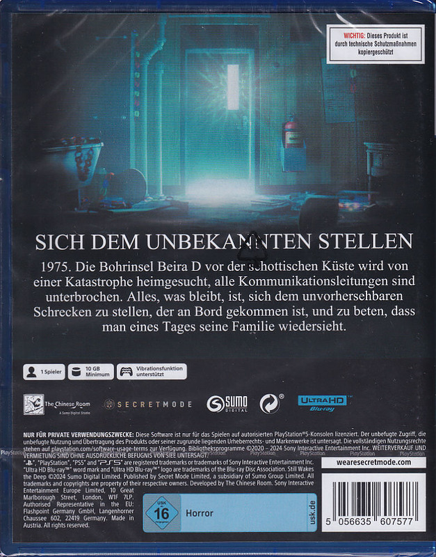 Still Wakes the Deep Rueckseite