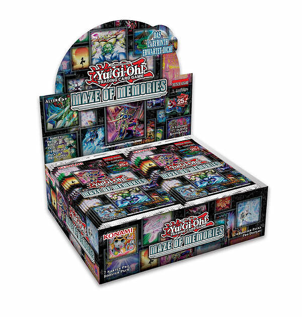 Yu-Gi-Oh! Maze of Memories Booster DE Cover