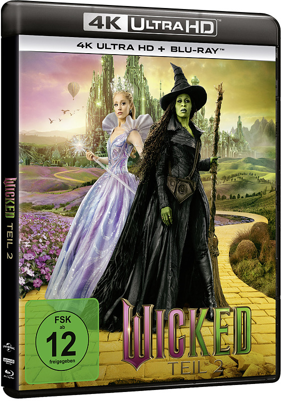Wicked: Teil 2 (4K-UHD + Blu-ray) Cover