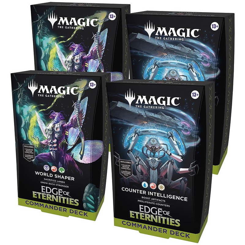 MTG - Am Rande der Ewigkeiten Commander Display Cover