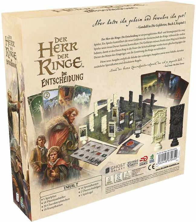 Der Herr der Ringe - Die Entscheidung Rueckseite
