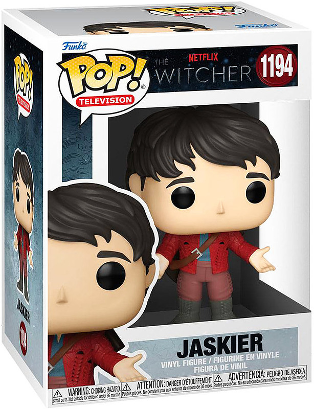 The Witcher POP! Vinyl Jaskier (Red Outfit) Rueckseite