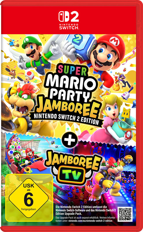 Super Mario Party Jamboree + Jamboree TV (AT-PEGI) Cover