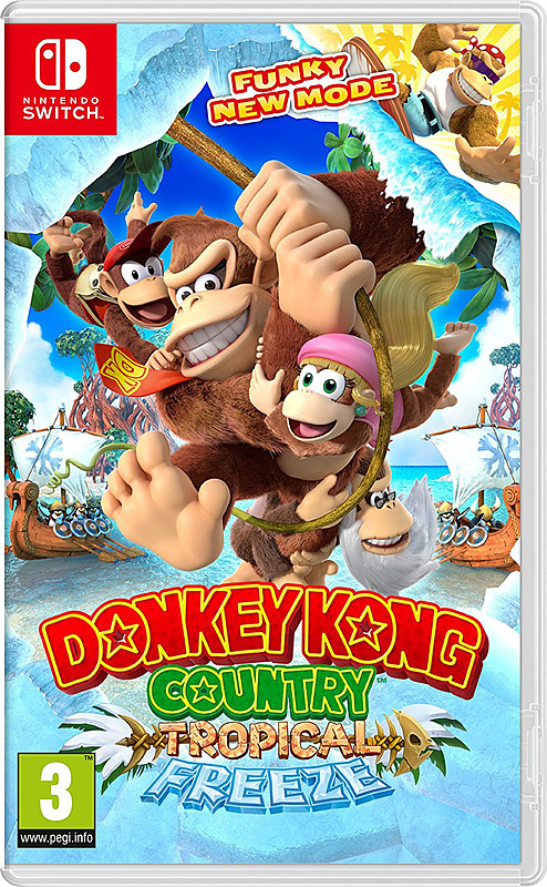 Donkey Kong Country Tropical Freeze (EU-Import) Cover