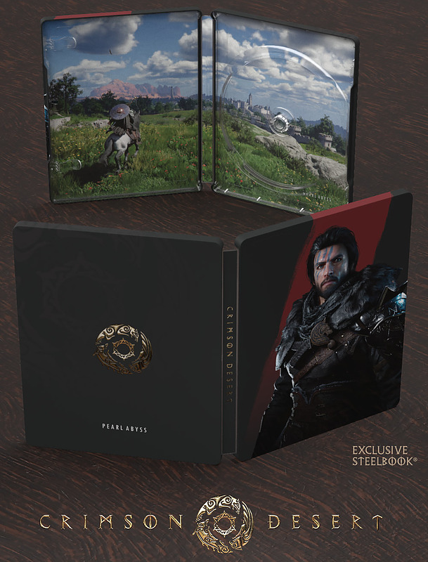 Crimson Desert Steelbook Edition Rueckseite
