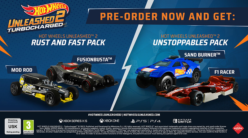 Hot Wheels Unleashed 2 Turbocharged Rueckseite