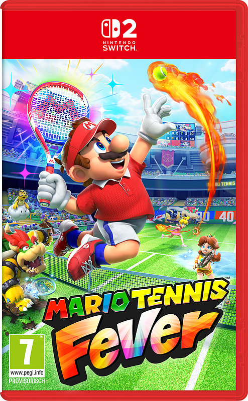 Mario Tennis Fever Cover