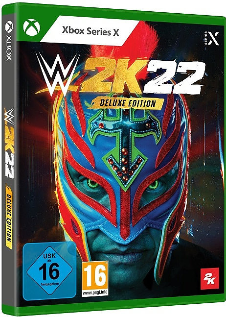 WWE 2K22 Deluxe Edition Cover