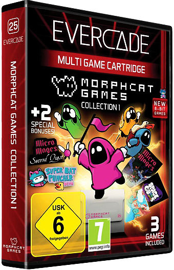 Blaze Evercade Morphcat Cartridge 1 Cover