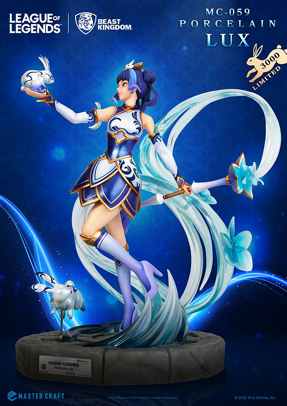 LoL Master Craft Statue Porcelain Lux Rueckseite