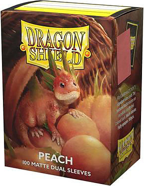 Dragon Shield Dual Matte - Peach Piip Cover