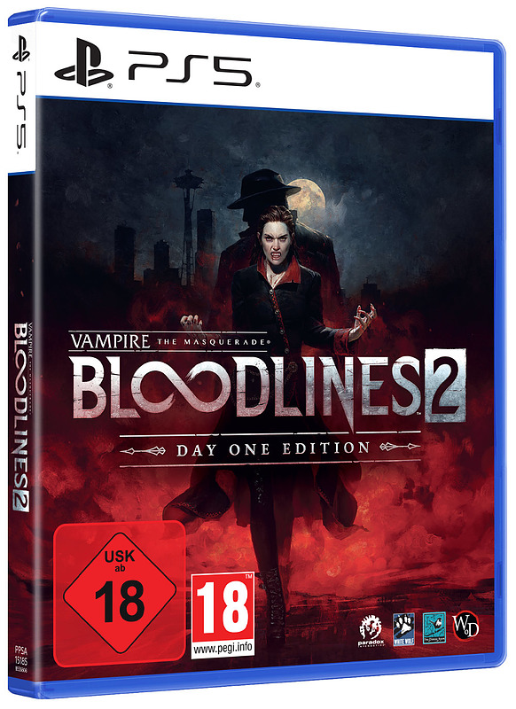 Vampire: The Masquerade Bloodlines 2 Day 1 Edition Cover