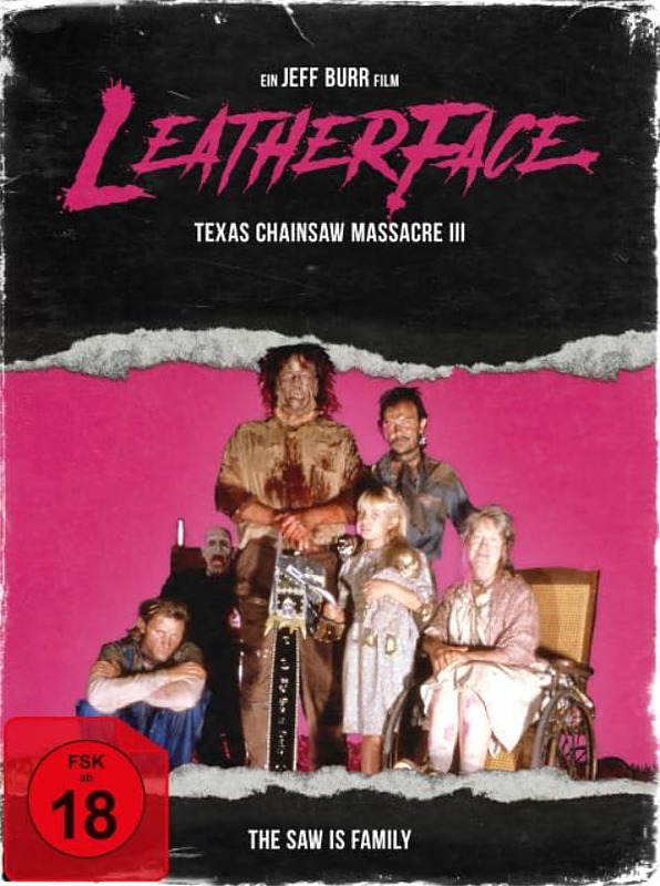 Leatherface Texas Chainsaw Massacre 3 (Blu-ray) Cover