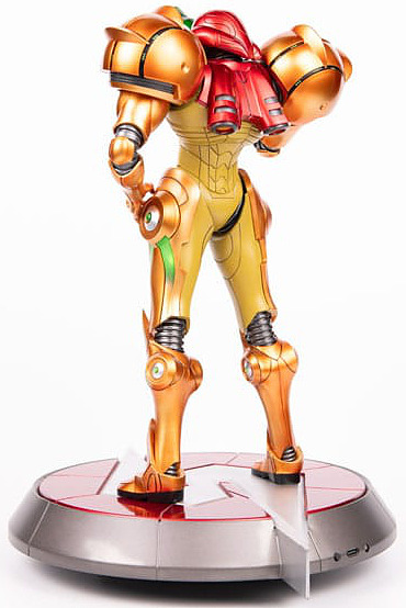 Metroid Prime PVC Statue Samus Varia Suit Col. Rueckseite