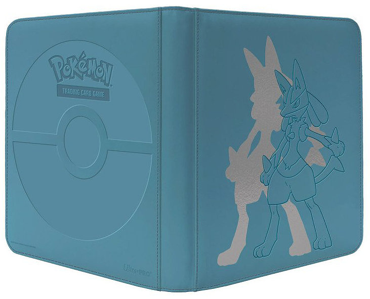 UP Pokemon 12-Pocket Elite Binder Lucario Cover