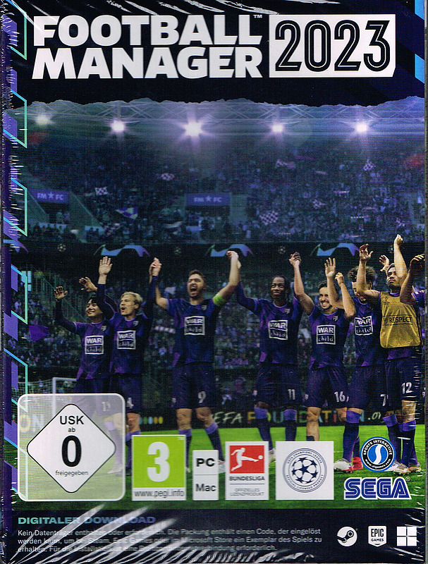 SEGA Football Manager 2023 Cover