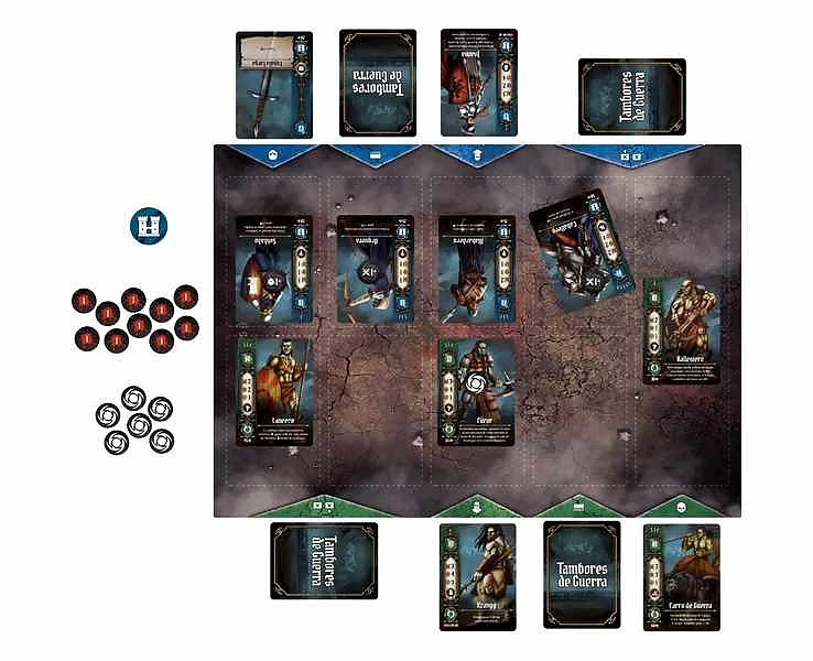 Drums of War Enclave (Englisch) Rueckseite
