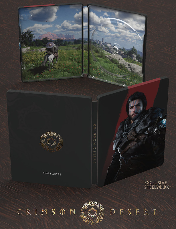 Crimson Desert Steelbook Edition Rueckseite