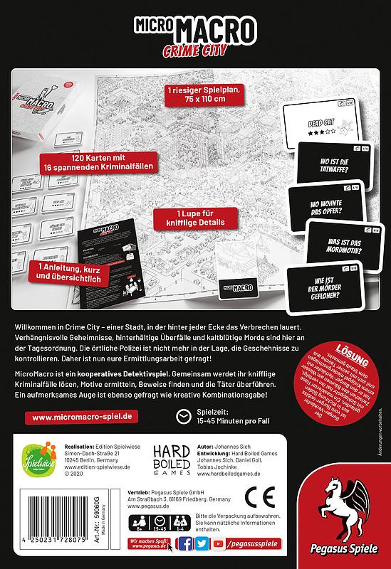 Micro Macro - Crime City Rueckseite
