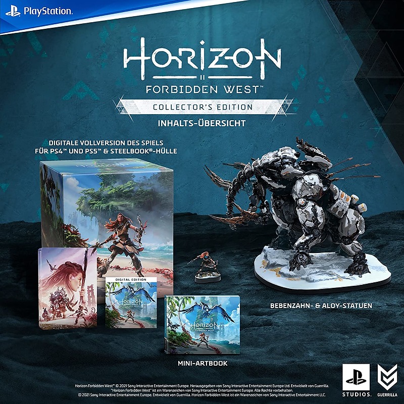 Horizon Forbidden West Collector Edition (AT-PEGI) Rueckseite