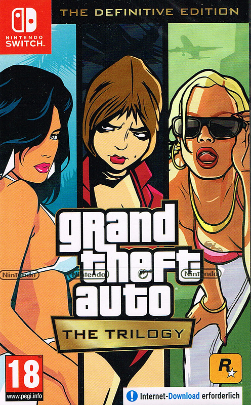 Grand Theft Auto: The Trilogy Definitive Edition Cover