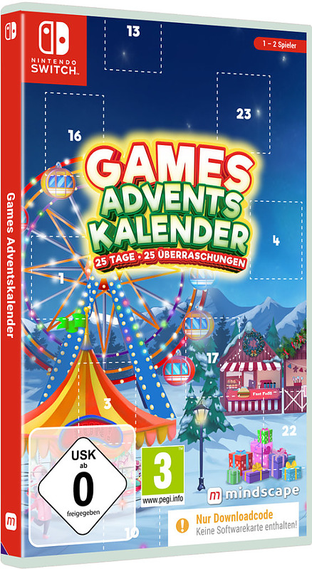 Games Adventskalender 2023 (Code in a Box) Cover