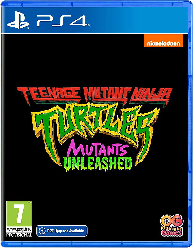 TMNT Mutants Unleashed (PEGI) Cover