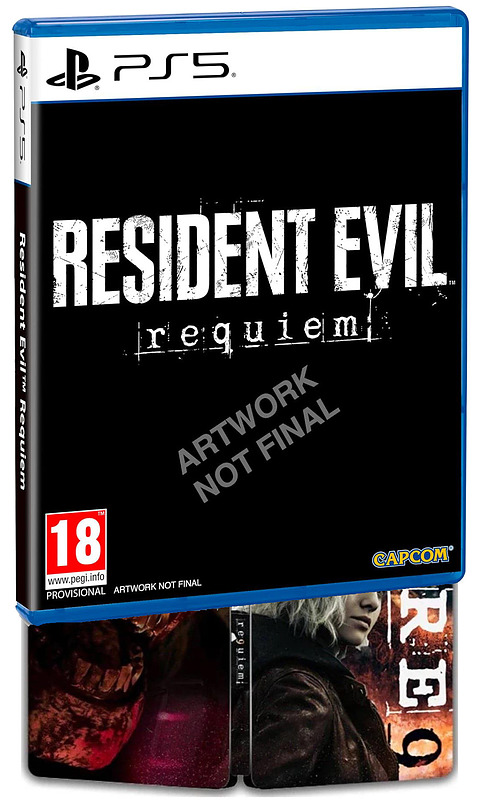 Resident Evil Requiem Deluxe Steelbook Edition (AT-PEGI) Cover